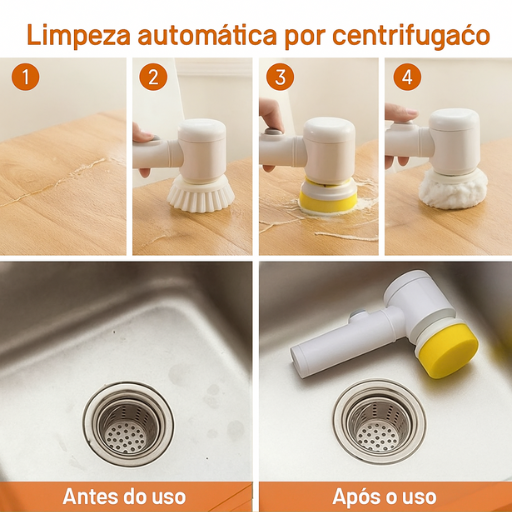 Cepillo de Limpieza eléctrico