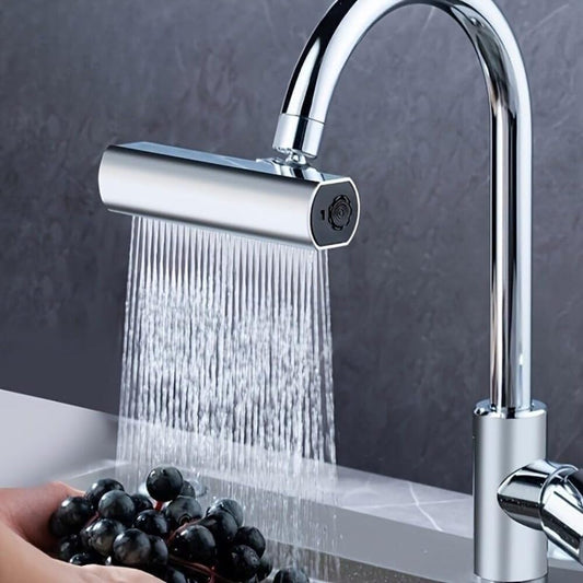 ¡Oferta: 2x1: Grifo giratorio con cascada para extensión 4en1